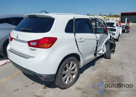 2014 Mitsubishi Outlander Sport Se from USA, damaged, VIN 4A4AR4AU8EE004769